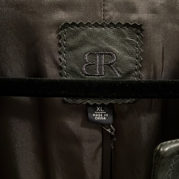 Vintage 90s Leather Jacket - Picture 4 of 4